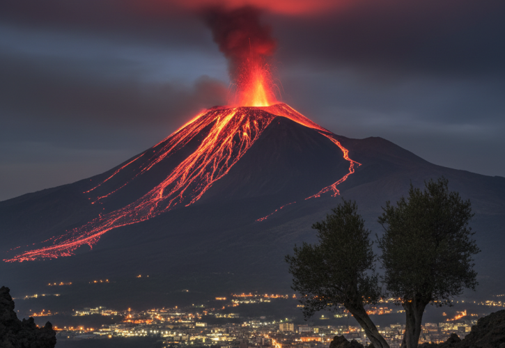 Etna: Nuova Colata Lavica Confinata nella Valle del Bove
