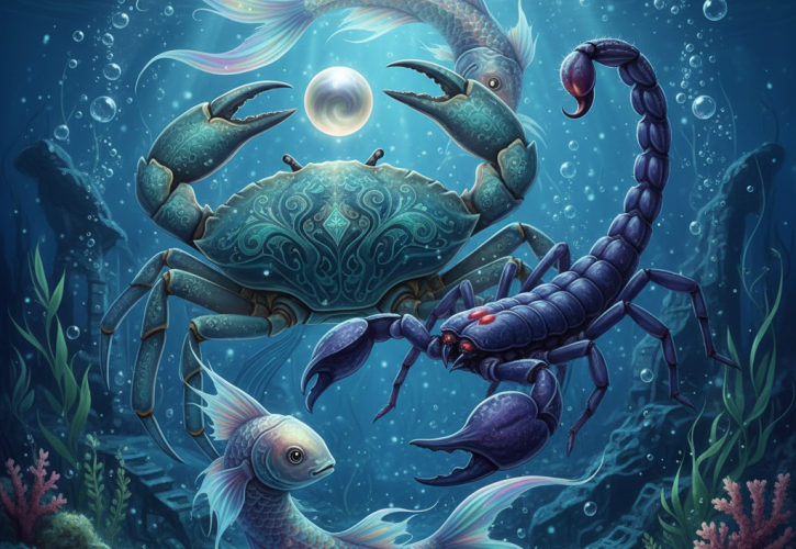 I Segni d’Acqua: Emozioni e Profondità dello Zodiaco