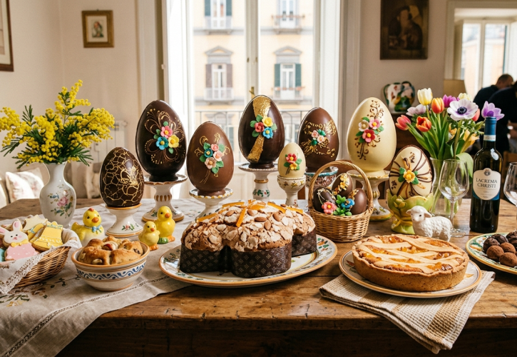 Il Lusso di Non Sprecare: Reinventare Colombe e Uova di Pasqua