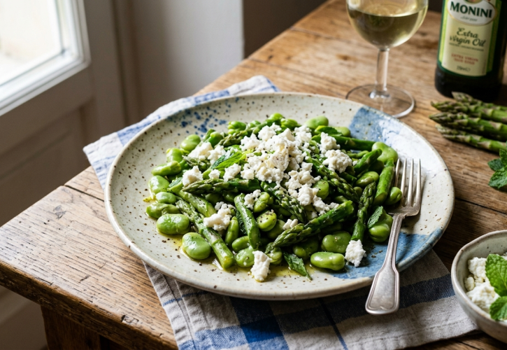 Gli Strascinati con Fave, Asparagi e Ricotta Salata: Un Viaggio nei Sapori di Puglia e Basilicata