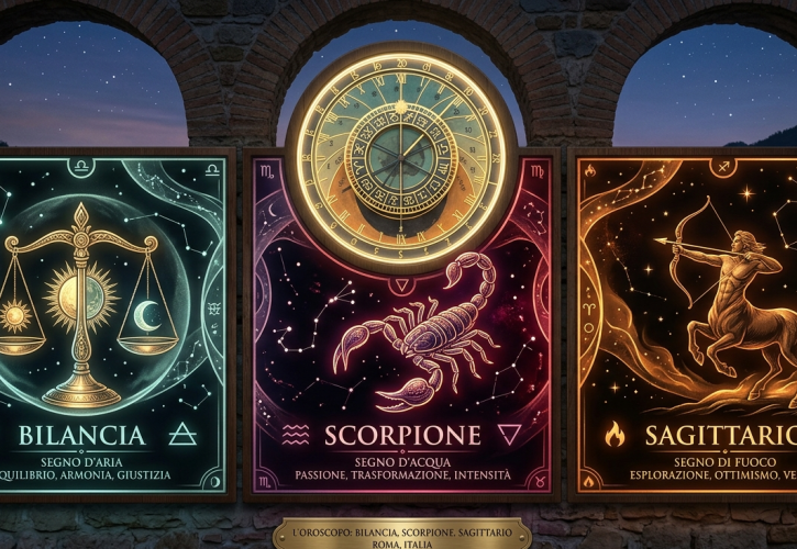 Oroscopo di Maggio 2026: Bilancia, Scorpione, Sagittario.